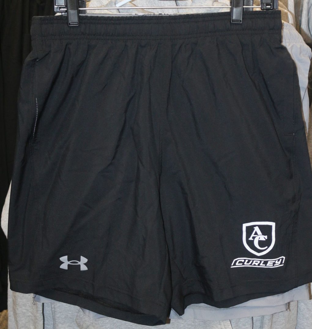 ua woven graphic short