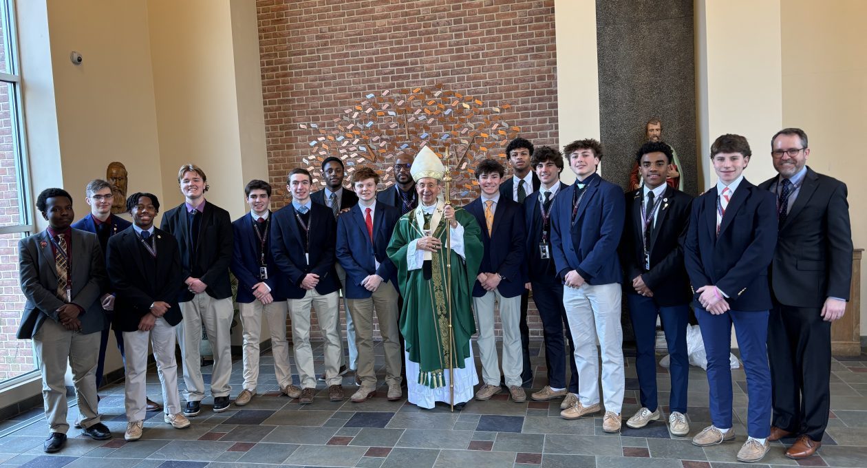 Students Attend Mass at AOB for Black History Month