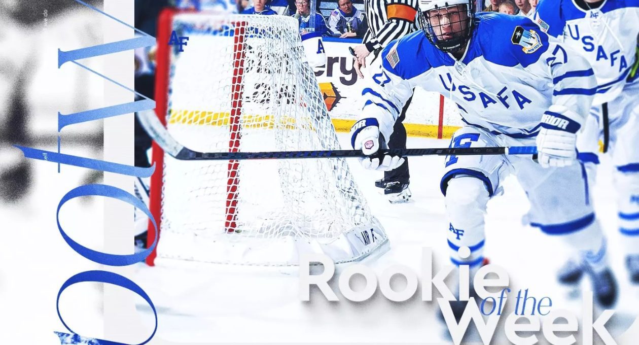 Sam Stitz ’21 Air Force Academy Ice Hockey – Rookie of the Week