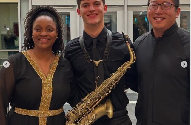 Jake Ruth Plays with Towson Honor Band